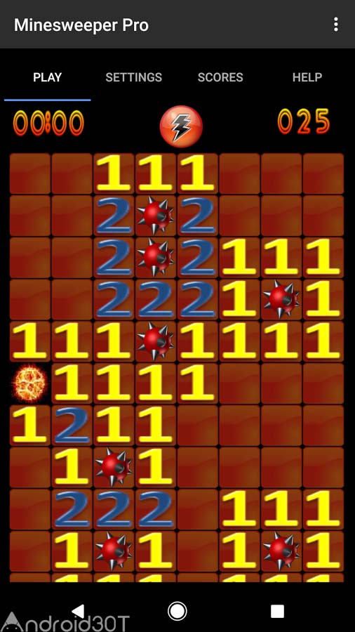 دانلود Minesweeper Pro 1.7.7 – بازی شناخته شده بمب های شناور اندروید